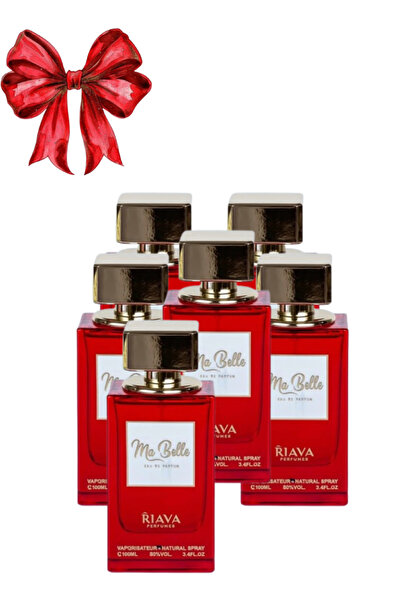 RIAVA PERFUMES 6 قطع من عطر ما بيل 100 مل