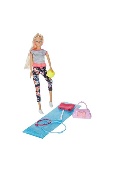 BAMI NETWORK Papusa manechin gimnasta cu accesorii pentru fete 3 ani+