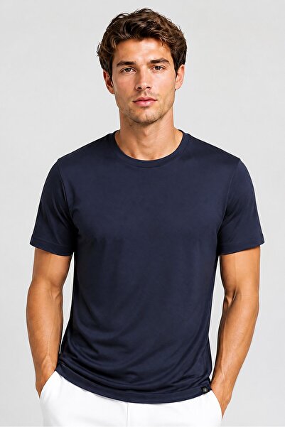 gaiam Men Slim Fit Short Sleeve Training T-Shirt, Dark Grey