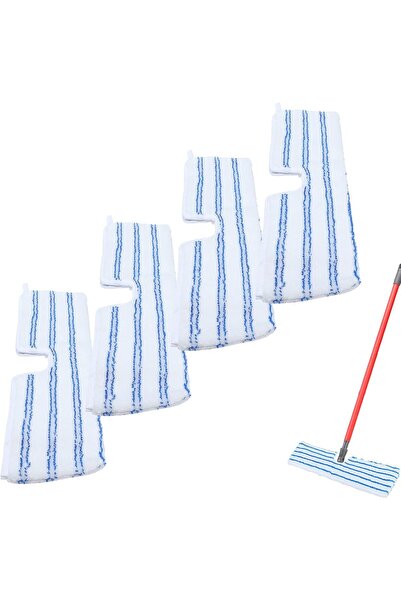 STARSTAR 4-Pack Microfiber Mop Pads Replacement Heads Vileda Promist MAX Refi...