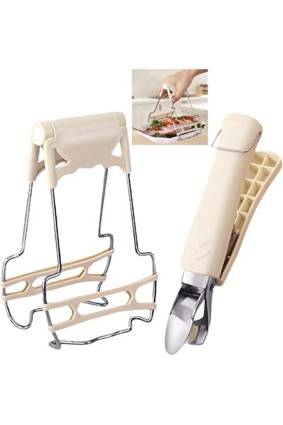STARSTAR 2-Piece Heat-Resistant Silicone Handle Kitchen Tongs Set, Anti-Scald...