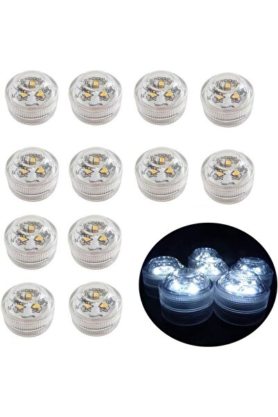 STARSTAR 12 Flameless Flickering LED Candle Lights Underwater Battery Remote ...
