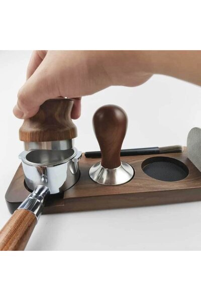 STARSTAR Coffee tamper stand and espresso machine