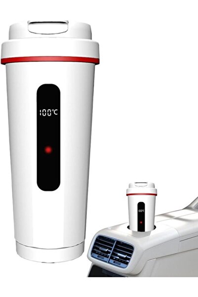 STARSTAR 12V/24V Portable Fast Heating Car Water Kettle & Milk Warmer for Dri...