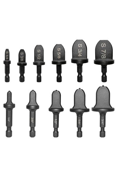 STARSTAR 11-Piece Copper Pipe Flaring Tool Set-Manual Flaring Drill Bits for ...