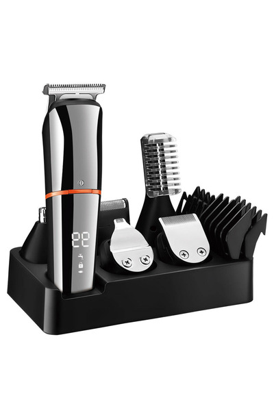 STARSTAR 6-in-1 Multi-Functional Hair Clipper & Full-Size Trimmer - LED Displ...