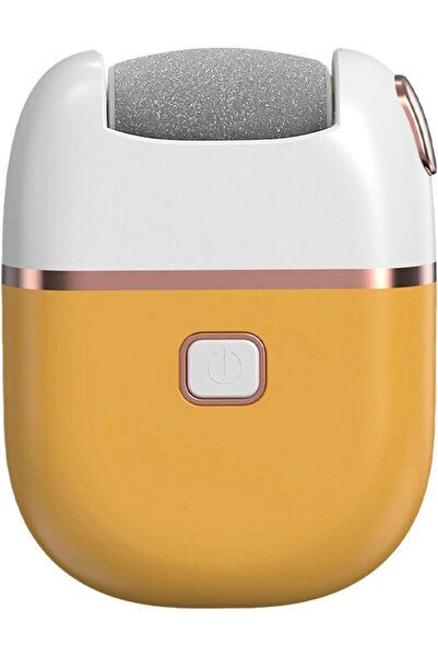 STARSTAR Portable Electric Foot File & Callus Remover for Dead Skin (Yellow)