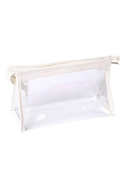 STARSTAR Easy-grip pencil case, white, 22 x 12 cm