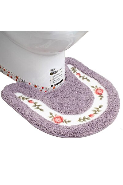STARSTAR 50x50cm Non-slip Bathroom Rug, Rose Pattern, Soft and Absorbent, U-s...