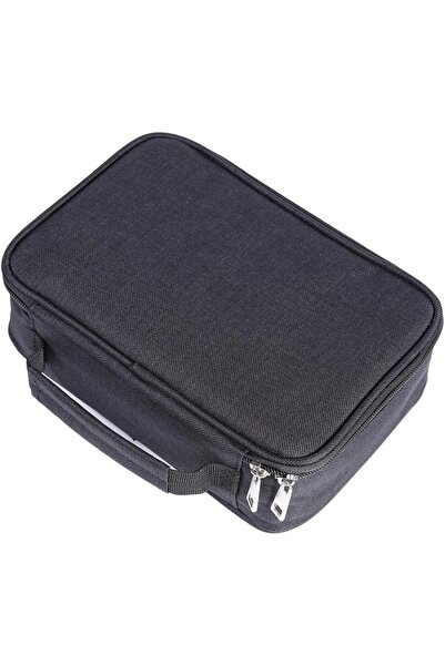 STARSTAR 72-hole square canvas pencil case, large capacity, suitable for sket...