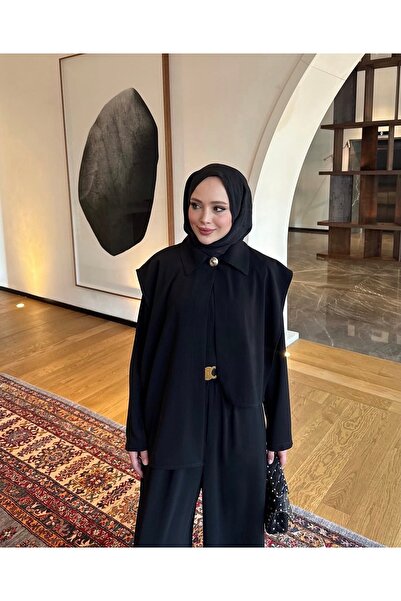NEF Black Islamic Clothing Set