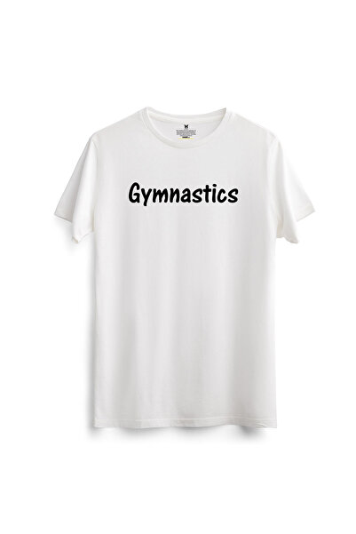 hakuof Cimnastik Printed Cotton T-Shirt Gymnastics Gymnastic