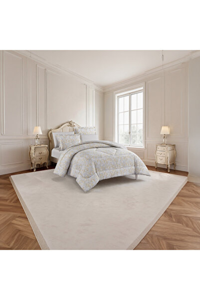 unique home collection طقم لحاف فريد من نوعه من القطن 100% لجميع المواسم، 6 ق...