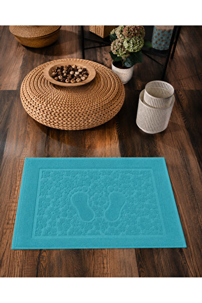 hasgül towel Jacquard 100% Cotton Foot Towel - Bath Mat