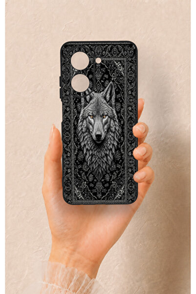 Vip Case Redmi A5 Uyumlu Etnik Kurt Desenli Silikon Kılıf