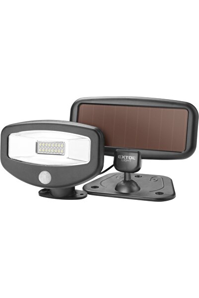 EXTOL LIGHT Proiector LED cu senzor de mișcare, EXTOL LIGHT, 43270, solar, 100lm