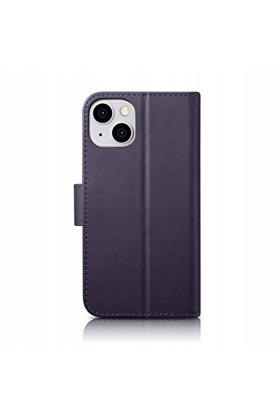 PİNNACLE Husă 2 în 1 din piele, tip portofel, cu protecție RFID, pentru iPhon...