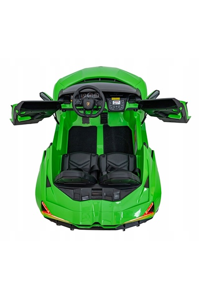 Ramiz Mașină sport electrică Lamborghini Revuelto XL + PILOT - verde