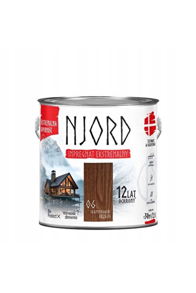 Njord Imprăștiere cu protecție extremă pentru lemn de nuc scandinav 2,5L