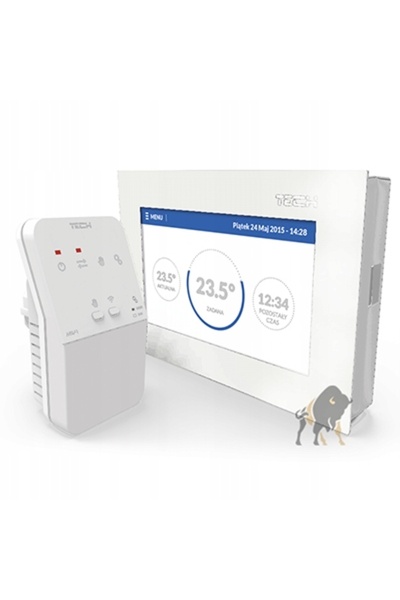 NO BRAND Termostat de cameră regulator controler alb ST-283 C WIFI WG.11.0396...