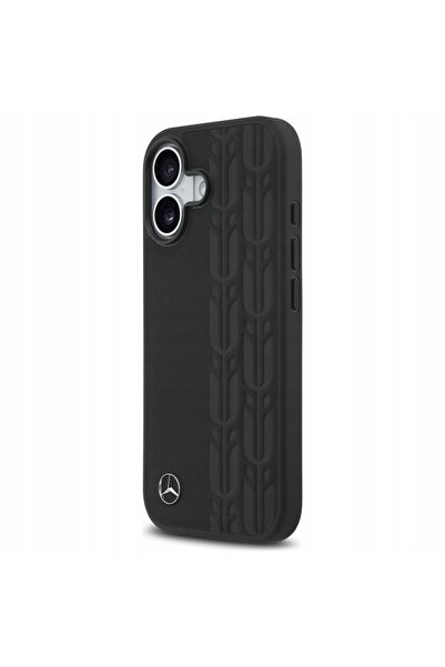NO BRAND Husă pentru iPhone 17, husă din piele Mercedes compatibilă cu MagSaf...