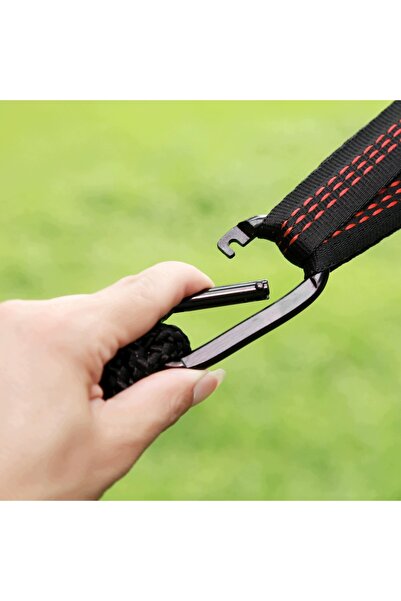 inSPORTline SET curele de fixare pentru hamac 3m 25mm 2x CARABINĂ