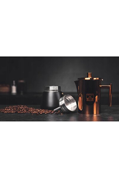 CECOTEC Moking 200 100ml (2 cești de espresso) Cafetieră din oțel inoxidabil