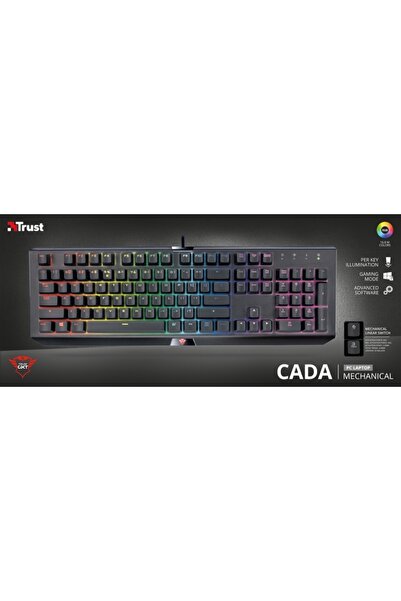Trust Tastatură mecanică GXT 890 RGB Gaming