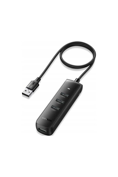 Ugreen Hub USB Tip A - 4x USB 3.2 Gen 1 negru CM416 80657