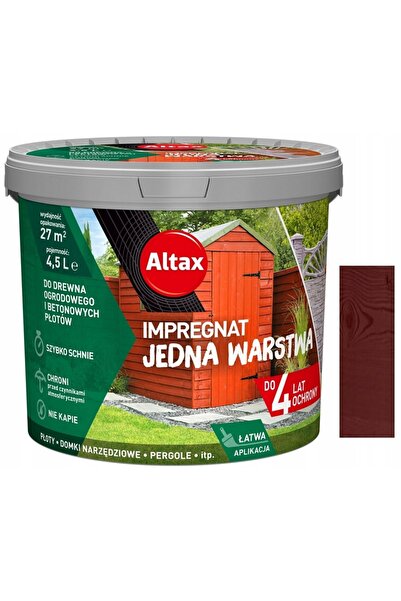 Altax Impregnare pentru lemn de grădină 4,5L NUT