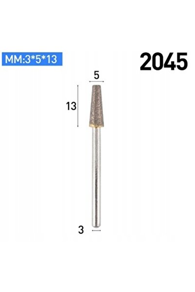 NO BRAND Pila de 5 mm, 13 mm, mâner de 3 mm, carbură, 2045