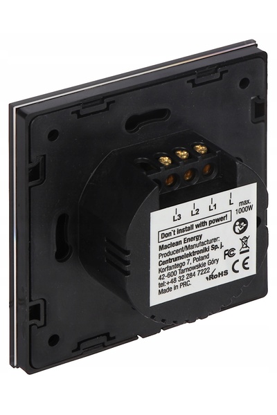 Maclean Comutator tactil lumini MCE