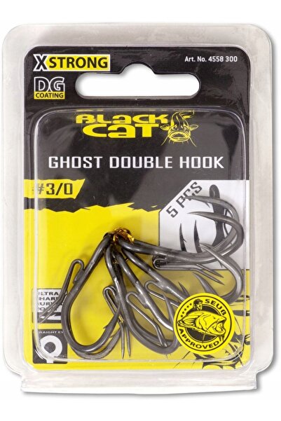 Black Cat KOTWICE GHOST DG COATING 3/0 5 bucăți SUMOWE