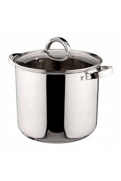 ALTOM DESIGN Oală înaltă Gastro 15l din oțel inoxidabil Fabio, pentru inducți...