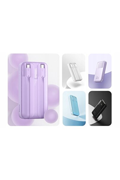 Baseus Baterie externă cu afișaj 10000mAh 22.5W Seria Comet + Cablu USB-A la ...