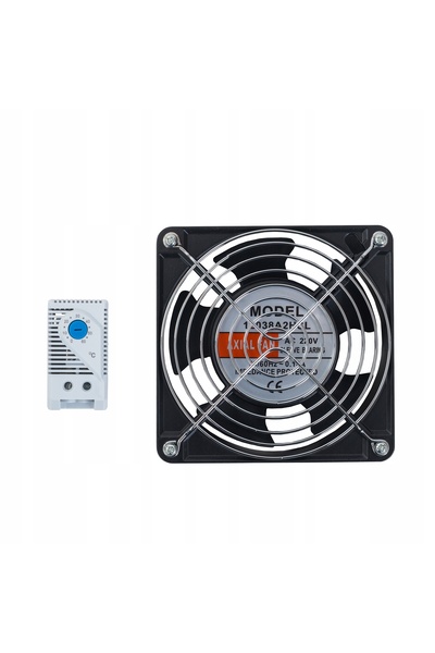NO BRAND VENTILAȚIE PENTRU PANOU DE COMANDĂ, VENTILATOR + TERMOSTAT PENTRU TA...