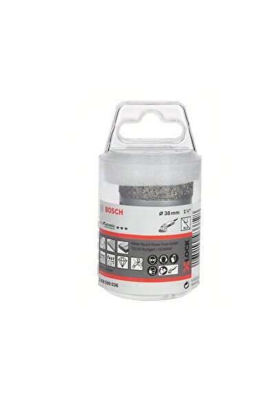Bosch Burghiu diamantat de carotare uscată de 38mm X-LOCK pentru gresie
