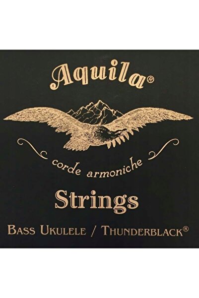 NO BRAND Corzi de ukulele Aquila 140U Thanderblack pentru bas, negre