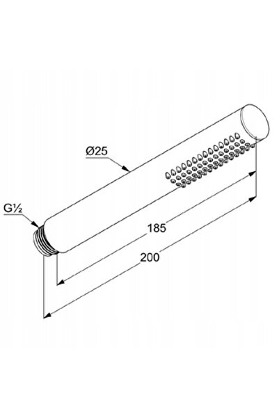 Kludi NOVA FONTE Mâner pulverizator 1 S crom 3912005-00