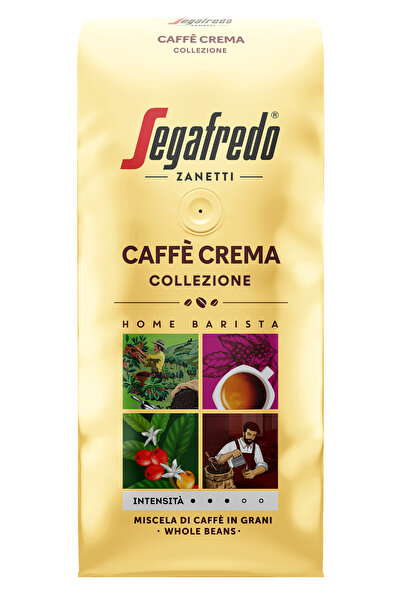 Segafredo Caffe Crema Collezione cafea amestecată cu cereale 1000 g