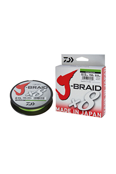 daiwa PLECIONKA J-BRAID X8 0,22mm 300m CHARTREUSE