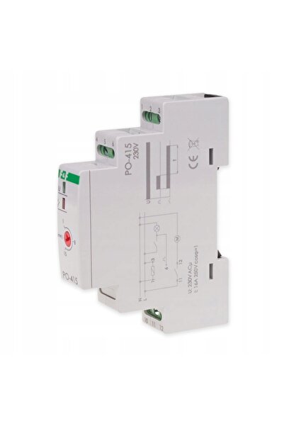 F&F DİZAYN Releu temporizat cu întârziere pentru ventilatoare PO-415 24 V F&F
