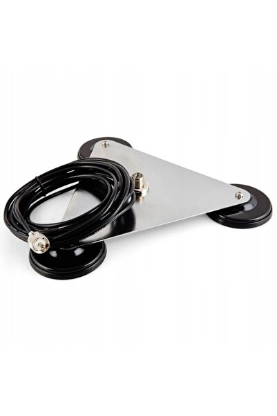 NO BRAND Moonraker Trimag SC – suport magnetic triplu pentru antene CB, KF, V...