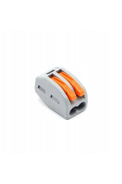 NO BRAND Conector rapid pentru cablu 2x0.5-4MM 50 bucăți