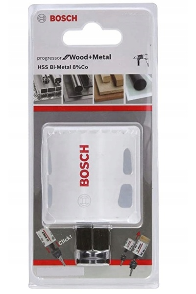 Bosch otwornica progressor metal lemn PCV 59 mm