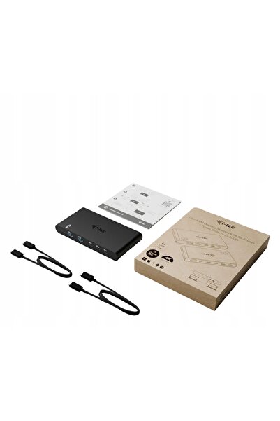 i-Tech Gear Switch KVM i-tec stație de andocare KVM HDMI 2xPD 100W