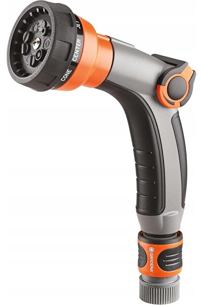 Gardena Pistol de pulverizare metalic 7-în-1 cu reglare prin apăsare cu deget...