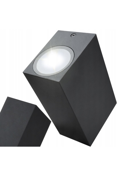NO BRAND Lumină bidirecțională impermeabilă din aluminiu pentru terasă, balco...