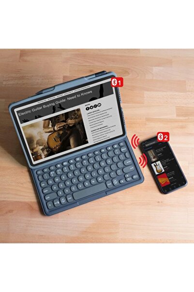 Zagg Husă + Tastatură Bluetooth retroiluminată pentru iPad 11 / 10.9 2025/2022