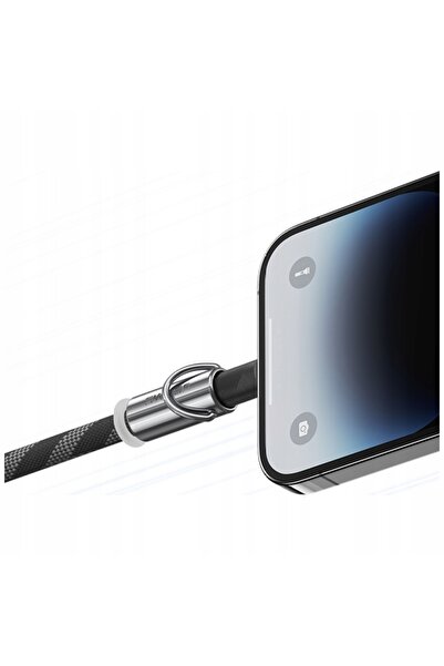Usams Cablu de încărcare USB C la Lightning 30W, 1.2m, mov